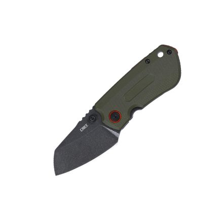 CRKT Overland Compact OD Green G10 w/Black StoneWashed Blade