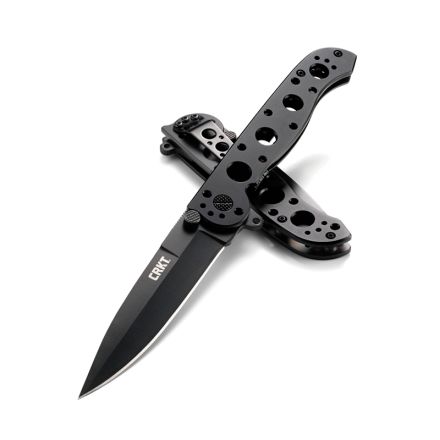 CRKT M16-03KS Spear Point Black Stainless Steel w/Black Oxide Blade Finish