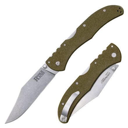 Cold Steel Range Boss OD Green w/StoneWash Blade