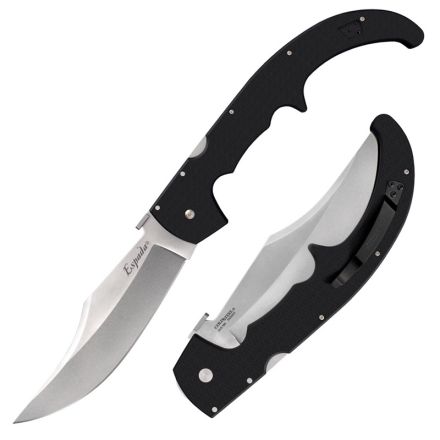 Cold Steel Espada Tri-Ad Lock Folder Extra Large Black G10 w/StoneWash Finish Blade