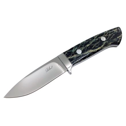 Jaco De Kock Hunter Stabilized Cactus Leaf w/Stainless Bolster