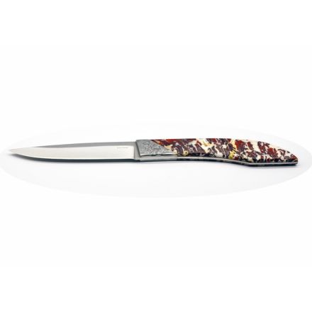 Danie Gouws Drop Point Utility w/Breciated Jasper Stone Handle