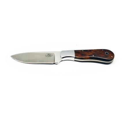 JD van Deventer Fixed Blade Hunter w/Tamboti Wood
