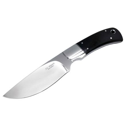 Japie Visser Drop Point Hunter w/Red Bush Willow Wood