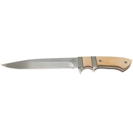 Des Waldeck 'Fighter' Elephant Ivory Handle w/Stainless Steel Bolster