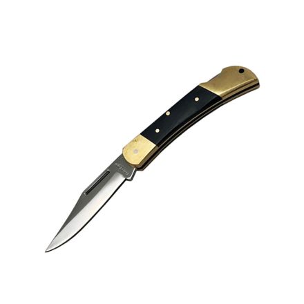 Gortek Rogue Small Lock Back Folder w/Black Pakka Wood Handle