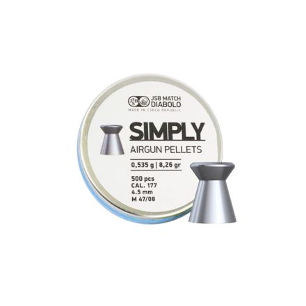 JSB Simply Pellets Heavy Weight .177/4.5 mm - 500 