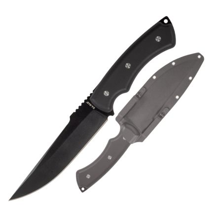 KA-BAR IFB Trail Point Black G-10 w/Black Blade