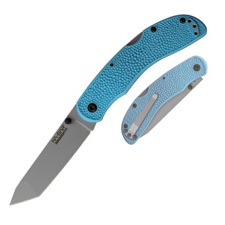 KA-BAR USSF Space Force Corser Textured Blue GFN-PA66 Handle w/Grey Powder Coating