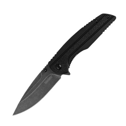 Kershaw Pushrod BlackWash Blade Finish w/SpeedSafe Assisted Opening