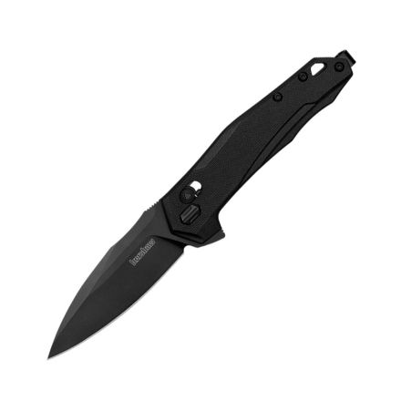 Kershaw Monitor DuraLock Flipper Black GFN w/G10 Overlays