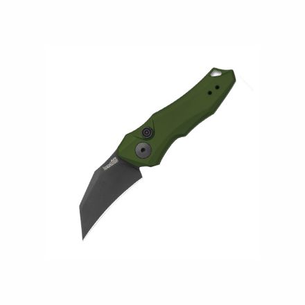 Kershaw Launch 10 Automatic Aluminium Olive w/Black DLC Blade Finish