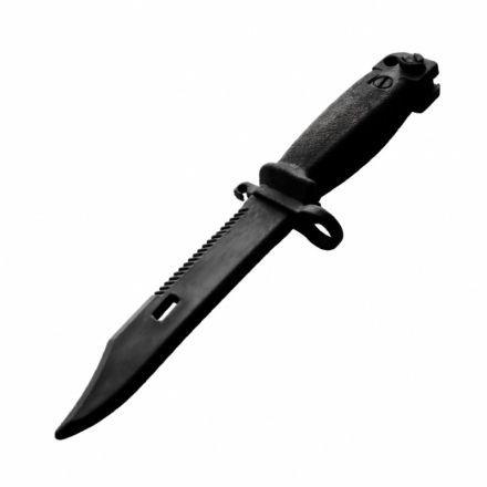 AK47 Bayonet TPR Training Knife 27 cm - Black