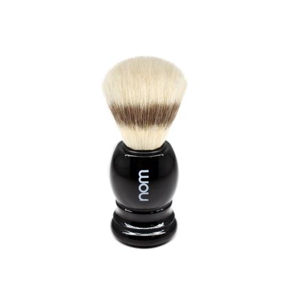 Muhle NoM Shaving Brush Pure Bristle - Black Handle