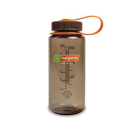 Nalgene Narrow Mouth Sustain Water Bottle Woodsman w/Brown Cap 500 ml