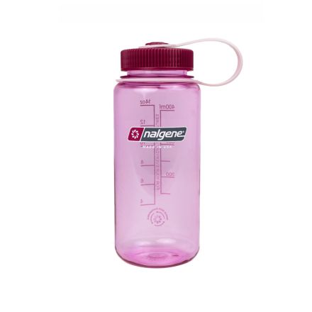 Nalgene Wide Mouth Sustain Water Bottle Cosmo w/Cosmo Cap 400 ml