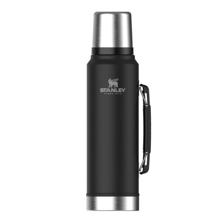 Stanley Classic Legendary Bottle 1.0L Matte Black Pebble