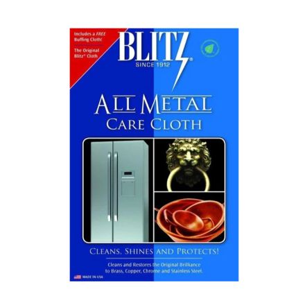 Rothco Blitz Metal Care Polishing Cloth Plus FREE Buffing Cloth