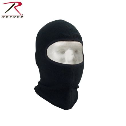 Rothco One Hole Polar Fleece Balaclava - Black