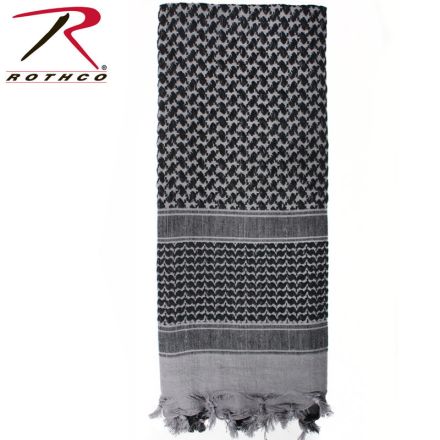 Rothco Shemagh Tactical Desert Keffiyeh Scarf - Grey