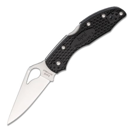 Spyderco Byrd Meadowlark 2 Black FRN Handle w/Satin Flat-Ground Blade