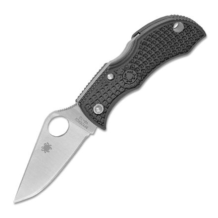 Spyderco Manbug Lightweight Black FRN Handle w/VG-10 Satin Finish Blade