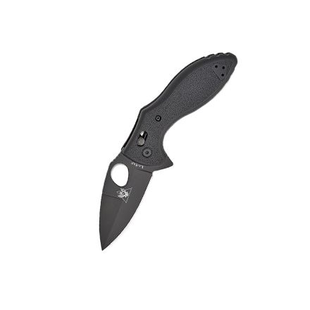 KA-BAR TDI Flipper Folder Black GFN Handle w/Black Oxide Coated Blade