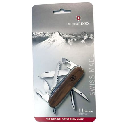 Victorinox Hiker Walnut Wood 91mm - Blister  