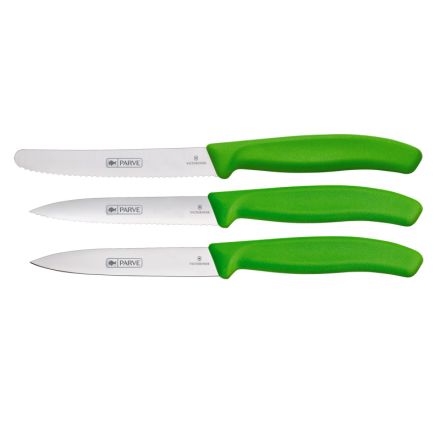 Victorinox Swiss Classic 3 Piece Pareve Paring Set For The Kosher Chef