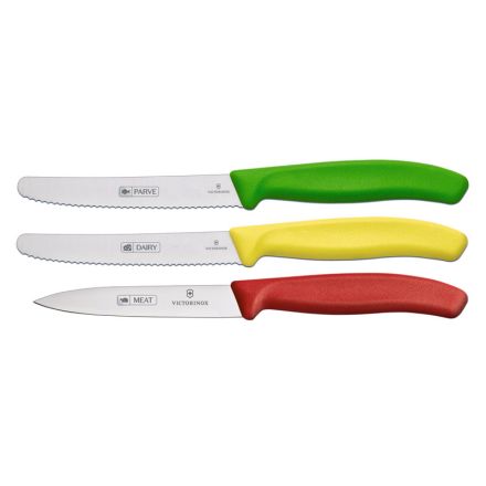 Victorinox Swiss Classic 3 Piece Paring Set For The Kosher Chef