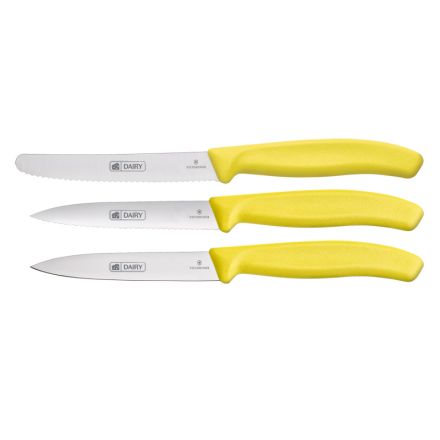 Victorinox Swiss Classic 3 Piece Dairy Paring Set For The Kosher Chef