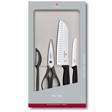 Victorinox Swiss Classic Kitchen Set 4 Pieces in Gift Box