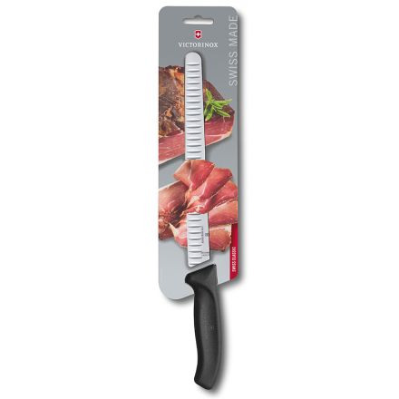 Victorinox Swiss Classic Slicing Knife Fluted Blade - 25cm Blister