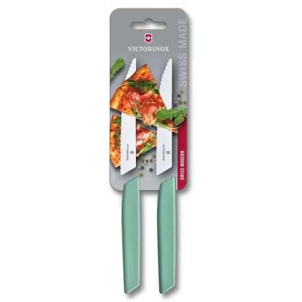 Victorinox Swiss Modern Steak Knife 12 cm Mint 2 Piece - Blister