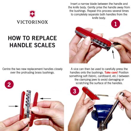 Victorinox 84mm replacement scales sale